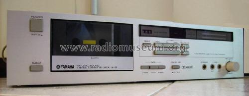 Natural Sound Stereo Cassette Deck K-15; Yamaha Co.; (ID = 1176375) Enrég.-R