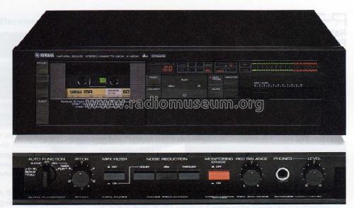 Natural Sound Stereo Cassette Deck K-2000; Yamaha Co.; (ID = 962440) R-Player