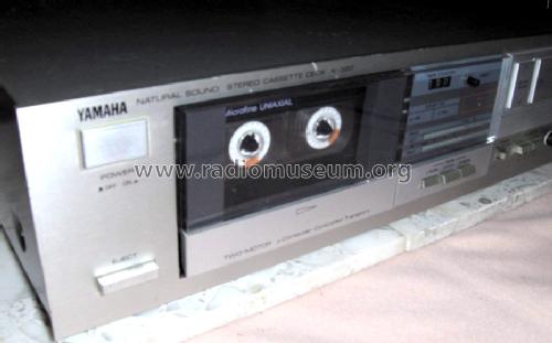 Natural Sound Stereo Cassette Deck K-320; Yamaha Co.; (ID = 1176654) R-Player