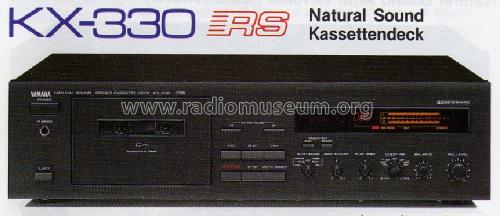 Natural Sound Stereo Cassette Deck KX-330; Yamaha Co.; (ID = 961974) R-Player