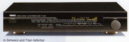 Natural Sound AM/FM Stereo Tuner TX-480; Yamaha Co.; (ID = 1083020) Radio