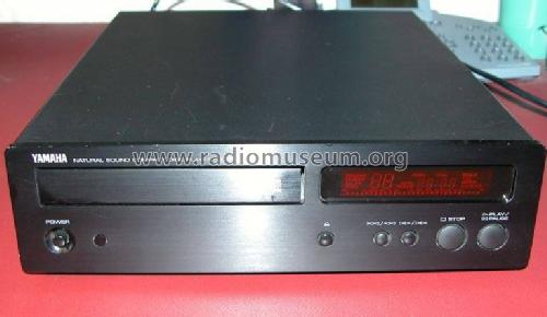 Natural Sound Compact Disc Player CDX-10; Yamaha Co.; (ID = 1126802) Ton-Bild