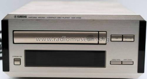 Natural Sound Compact Disc Player CDX-E100; Yamaha Co.; (ID = 2454470) R-Player