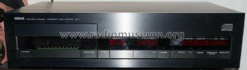 Natural Sound Compact Disc Player CD-1; Yamaha Co.; (ID = 2693435) Sonido-V