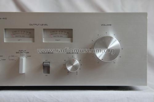 Natural Sound Stereo Amplifier CA-410; Yamaha Co.; (ID = 1852749) Ampl/Mixer