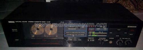 Natural Sound Stereo Cassette Deck K-07; Yamaha Co.; (ID = 2025910) R-Player