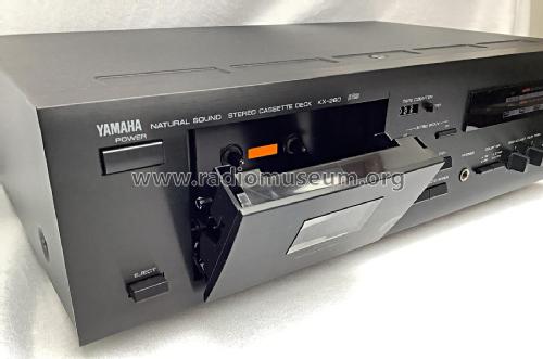 Natural Sound Stereo Cassette Deck KX-260; Yamaha Co.; (ID = 2604220) R-Player