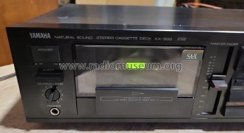 Natural Sound Stereo Cassette Deck KX-500U; Yamaha Co.; (ID = 2852934) R-Player