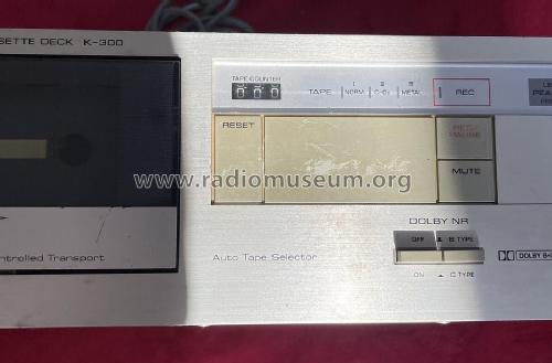 Natural Sound Stereo Cassette Deck K-300; Yamaha Co.; (ID = 2853004) R-Player