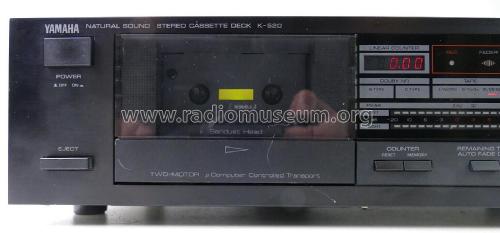 Natural Sound Stereo Cassette Deck K-520; Yamaha Co.; (ID = 2853026) R-Player