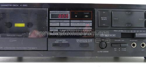 Natural Sound Stereo Cassette Deck K-520; Yamaha Co.; (ID = 2853027) R-Player