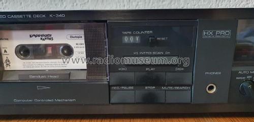 Natural Sound Stereo Cassette Deck K-340; Yamaha Co.; (ID = 2853156) R-Player