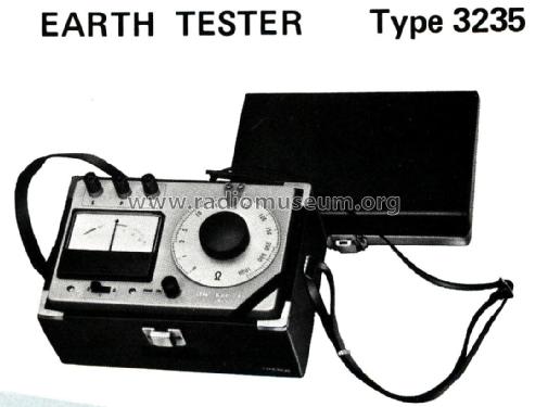 Earth Resistance Tester 3235; Yokogawa Electric Co (ID = 2897597) Equipment