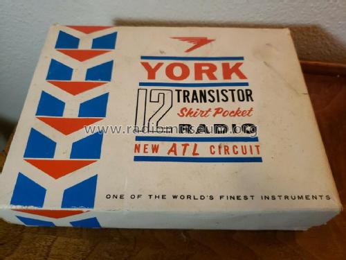 12 ATL Twelve Transistor TR-122; York New York (ID = 2499826) Radio