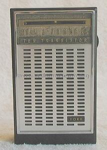 Ten Transistor TR-102; York New York (ID = 259500) Radio