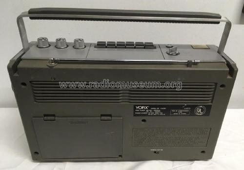 AM-FM Stereo Double Cassette Player/Recorder K6062; Yorx Electronics; (ID = 2847842) Radio