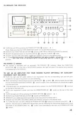 FM-AM Multiplex Receiver Stereo Cassette-8 Track Recorder M2601; Yorx Electronics; (ID = 1883007) Radio