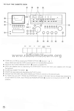 FM-AM Multiplex Receiver Stereo Cassette-8 Track Recorder M2601; Yorx Electronics; (ID = 1883008) Radio