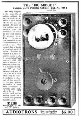 'Big Midget' Audion Detector; Young & McCombs; (ID = 967977) mod-pre26