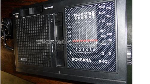 Roksana R 601; Unitra-Rzeszów, (ID = 992056) Radio