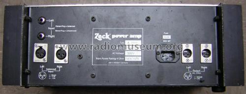 A900; Zeck Audio Iberica, (ID = 502422) Ampl/Mixer