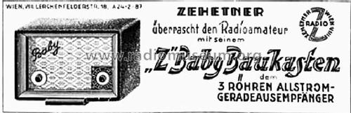 Baby ; Zehetner Radiobau- (ID = 1138360) Kit