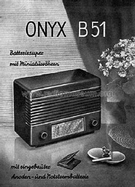 Onyx B51; Zehetner Radiobau- (ID = 2179452) Radio