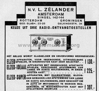 Elzed Ideaal ; Zélander's (ID = 2212846) Radio