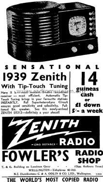 5R-312; Zenith Brand, C & A (ID = 2944333) Radio