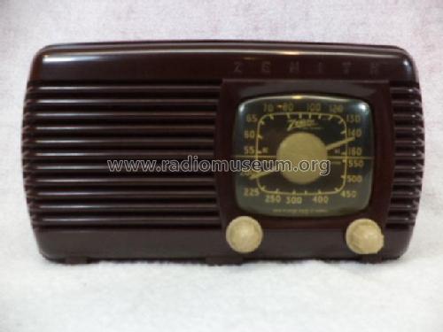 5D610 Ch=5B01 early; Zenith Radio Corp.; (ID = 1855579) Radio