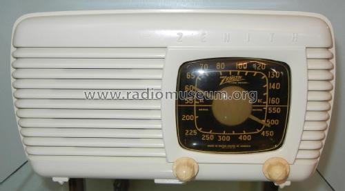 5D610W Ch= 5B01 early; Zenith Radio Corp.; (ID = 2882812) Radio