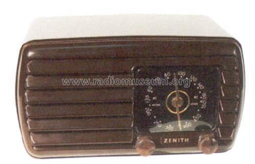 5D611 Ch= 5B02; Zenith Radio Corp.; (ID = 72016) Radio