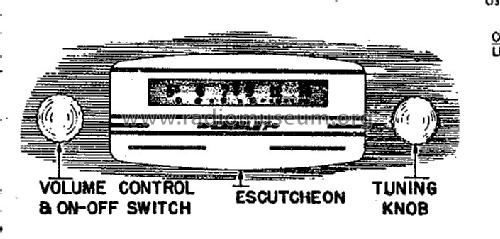 5MX080 5-MX-080 Crosley Ch=5C80; Zenith Radio Corp.; (ID = 308689) Car Radio