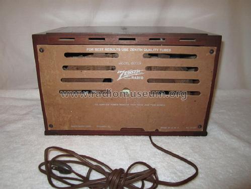 6D029 Consoltone Ch= 6C01; Zenith Radio Corp.; (ID = 1220948) Radio