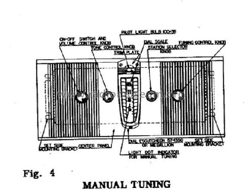 6MN988 Nash; Zenith Radio Corp.; (ID = 307848) Car Radio