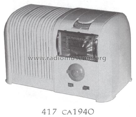 6P417D Ch=5661/5665; Zenith Radio Corp.; (ID = 1503975) Radio