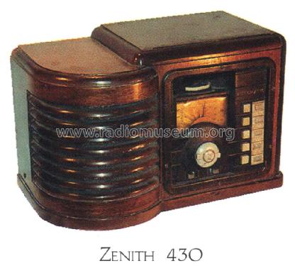 6P430 Automatic Ch= 5662/5666; Zenith Radio Corp.; (ID = 1467300) Radio