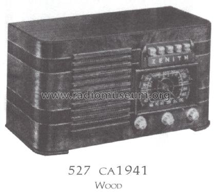 6S527 Ch= 6A02; Zenith Radio Corp.; (ID = 1503944) Radio