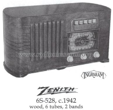 6S528 Ch=6A02; Zenith Radio Corp.; (ID = 1487228) Radio