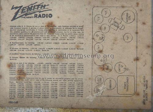 7MN596 Ch=7A06; Zenith Radio Corp.; (ID = 2072414) Car Radio