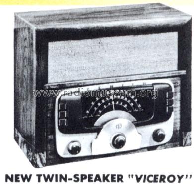 8H861 Viceroy Ch= 8E20; Zenith Radio Corp.; (ID = 1675615) Radio