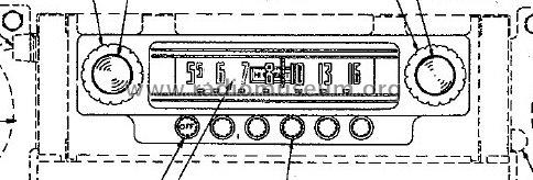 8MF881 Ford Ch= 8C-18805B; Zenith Radio Corp.; (ID = 307495) Car Radio