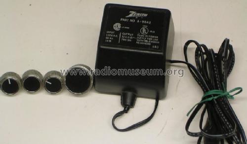 AC Adaptor A-9042; Zenith Radio Corp.; (ID = 2160580) Power-S