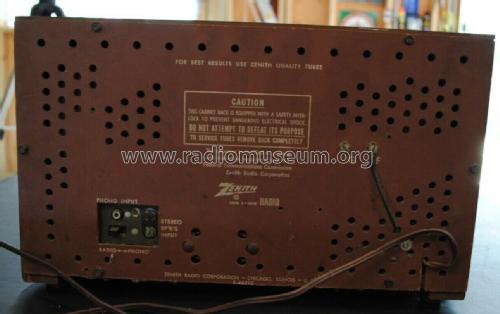 C730 AM-FM The Super Serenade Ch= 7C05; Zenith Radio Corp.; (ID = 2414344) Radio