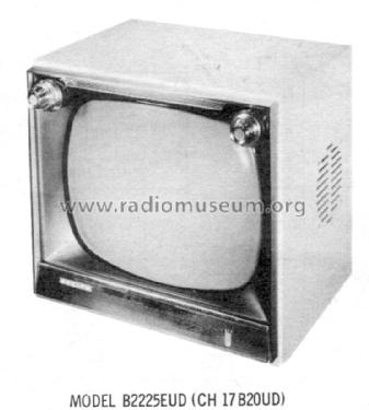 B2225EUD Ch= 17B20UD; Zenith Radio Corp.; (ID = 935796) Télévision
