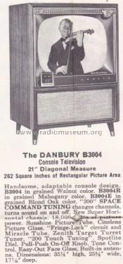 B3004E Ch= 17B21Q; Zenith Radio Corp.; (ID = 1940192) Télévision