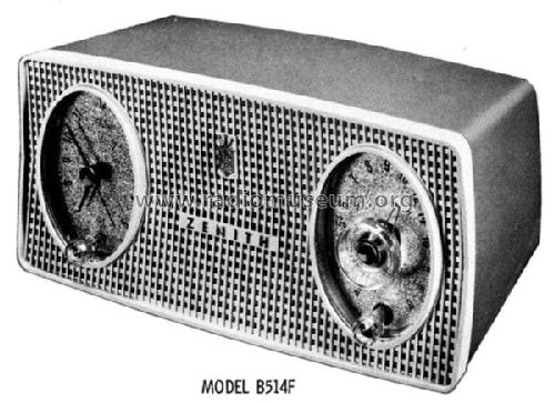 B514F Ch= 5B04; Zenith Radio Corp.; (ID = 706243) Radio