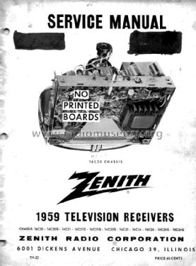 C1715L Ch= 16C20; Zenith Radio Corp.; (ID = 2320781) Television