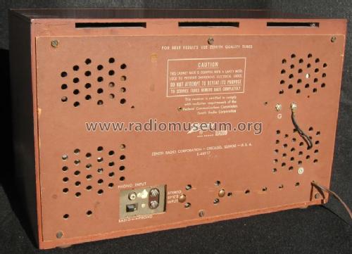 C835R 'The Super Symphonaire' Ch= 8C01; Zenith Radio Corp.; (ID = 876301) Radio