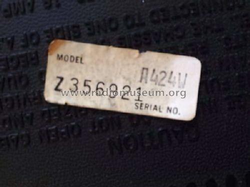 A424W Circle of Sound Ch= 8AT19; Zenith Radio Corp.; (ID = 1611404) Radio